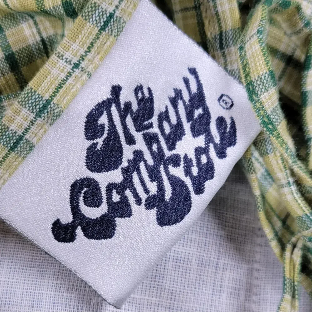 VTG The Company Store Patchwork Madras Sham 26